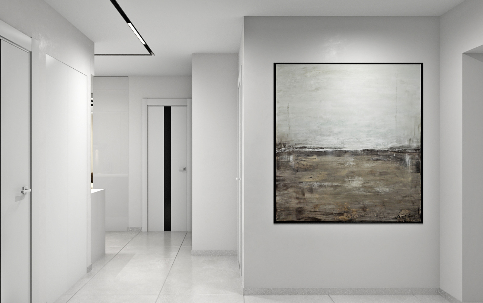 Прект современной гостиной