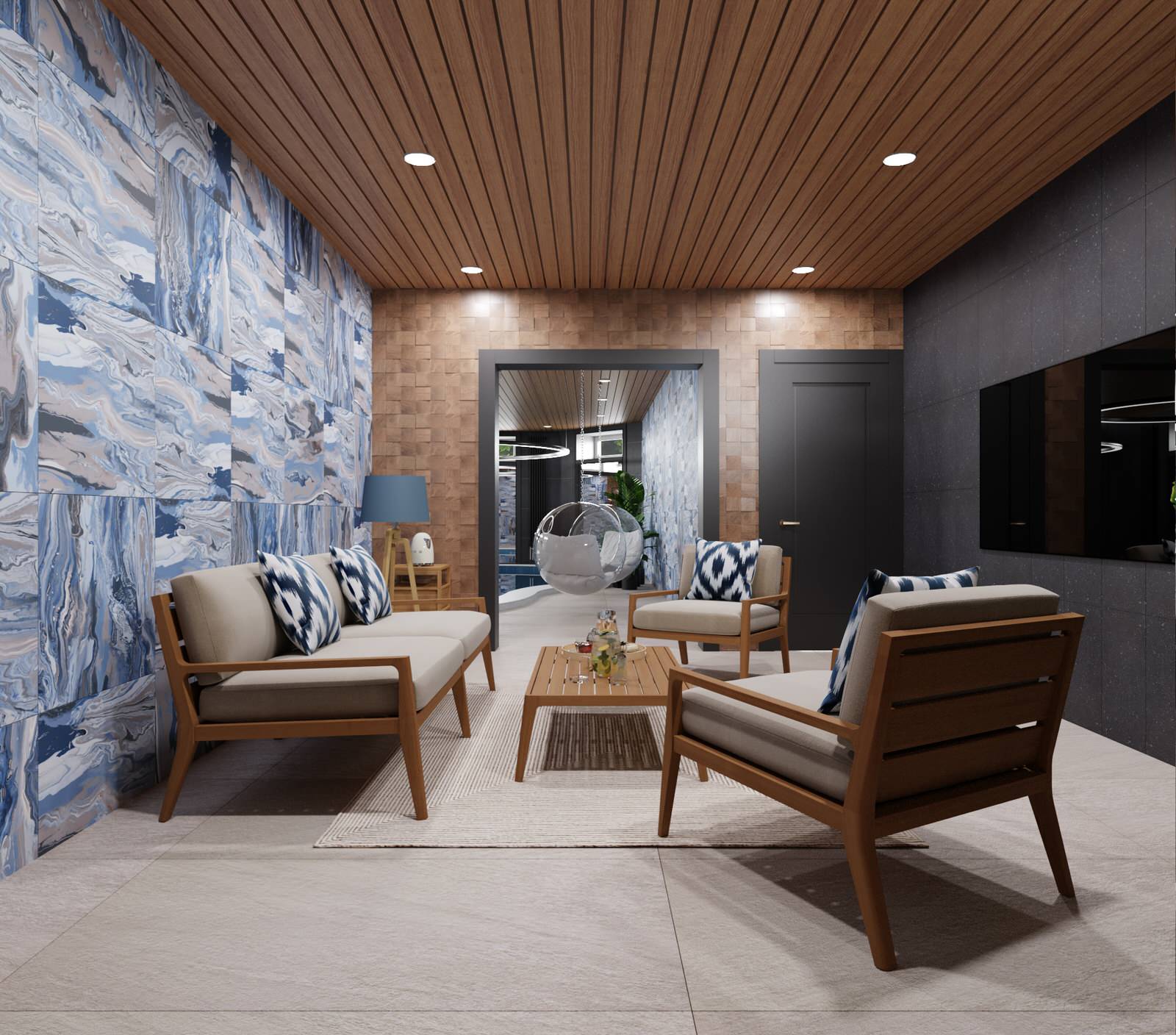 Бассейн в цоколе