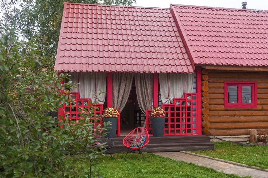 Country home design in Moscow.