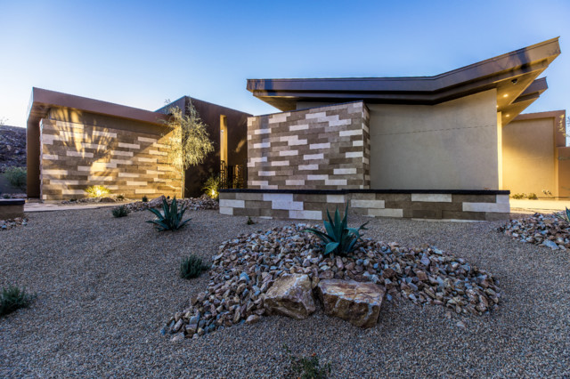 Ascaya - Custom Home contemporain-facade