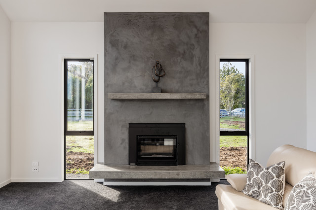 Rural Tranquility modern-vardagsrum