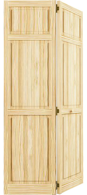 Bi Fold Closet Door Traditional 6 Panel 1 X24 X80