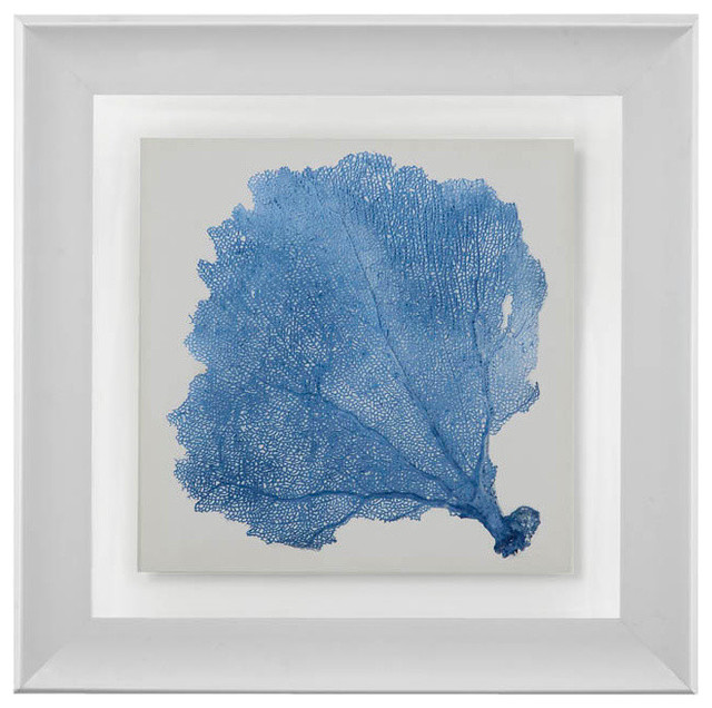 Shop Houzz BASSETT MIRROR CO. Bassett Mirror Company Sea Fan V Framed