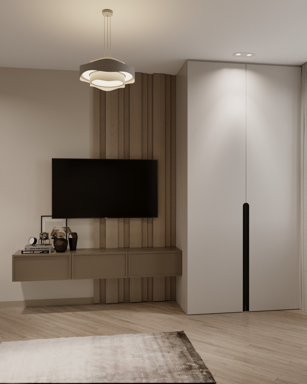 Современный дизайн-проект в пастельных тонах