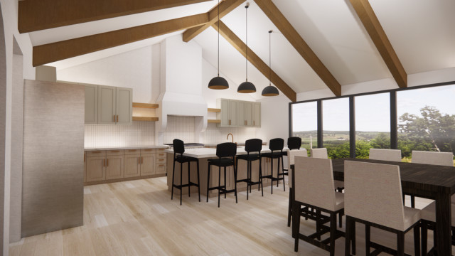 Bernal transitional-rendering