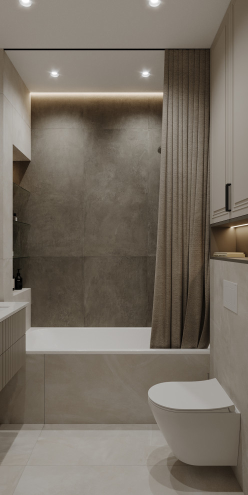 Интерьер квартиры в ЖК "Метрополия"