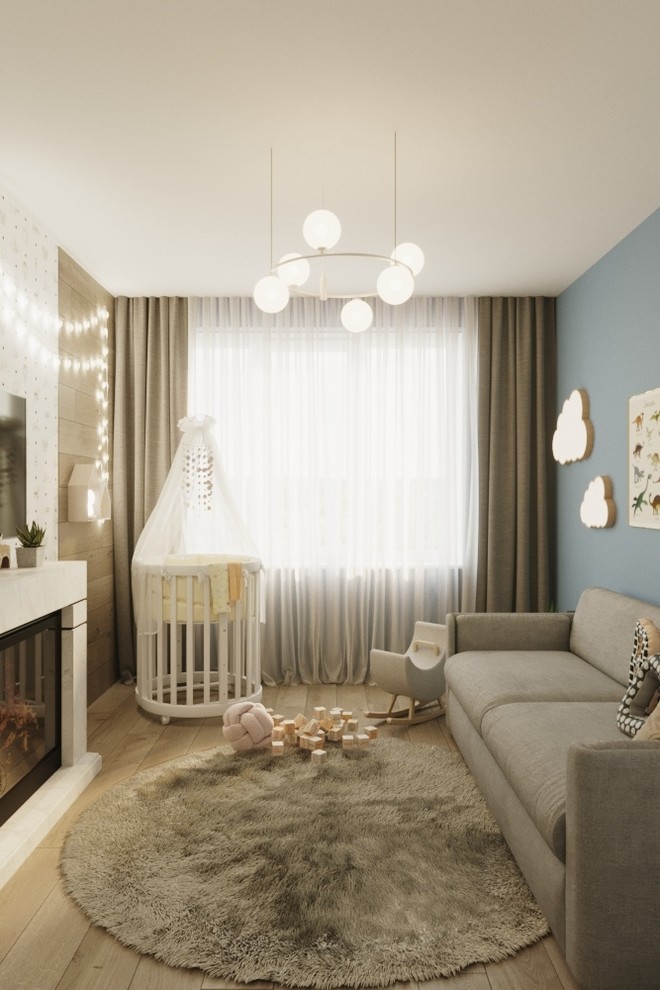 Дизайн - проект двухуровневой 4 к.кв 100 м2 в ЖК "Изумрудный"