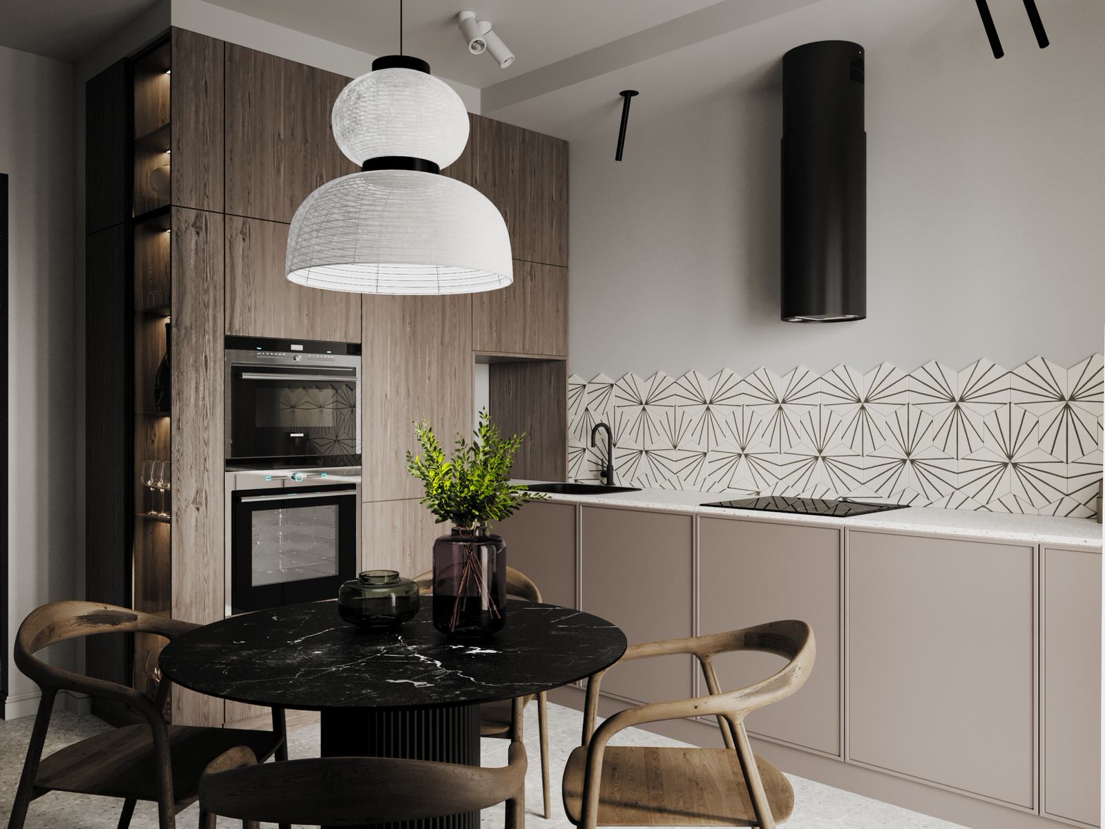 Уютный цветной интерьер