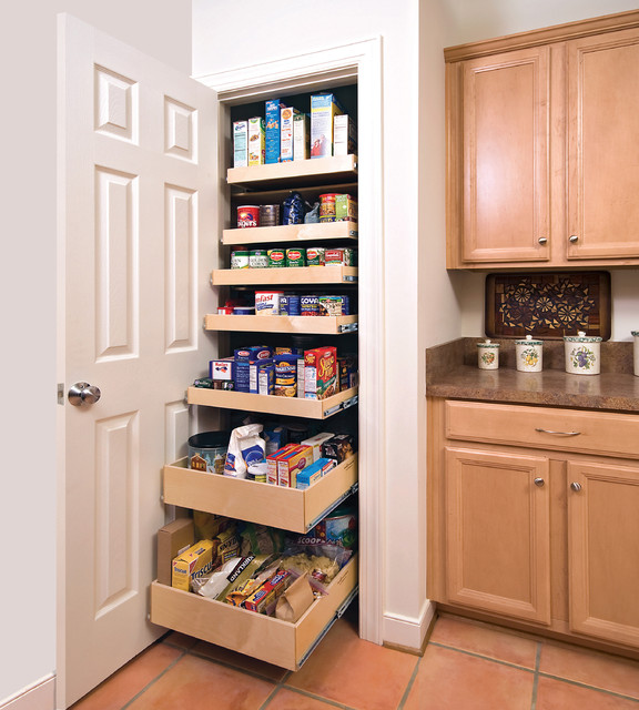 pantry pullout shelves - kitchen - atlanta -shelfgenie national