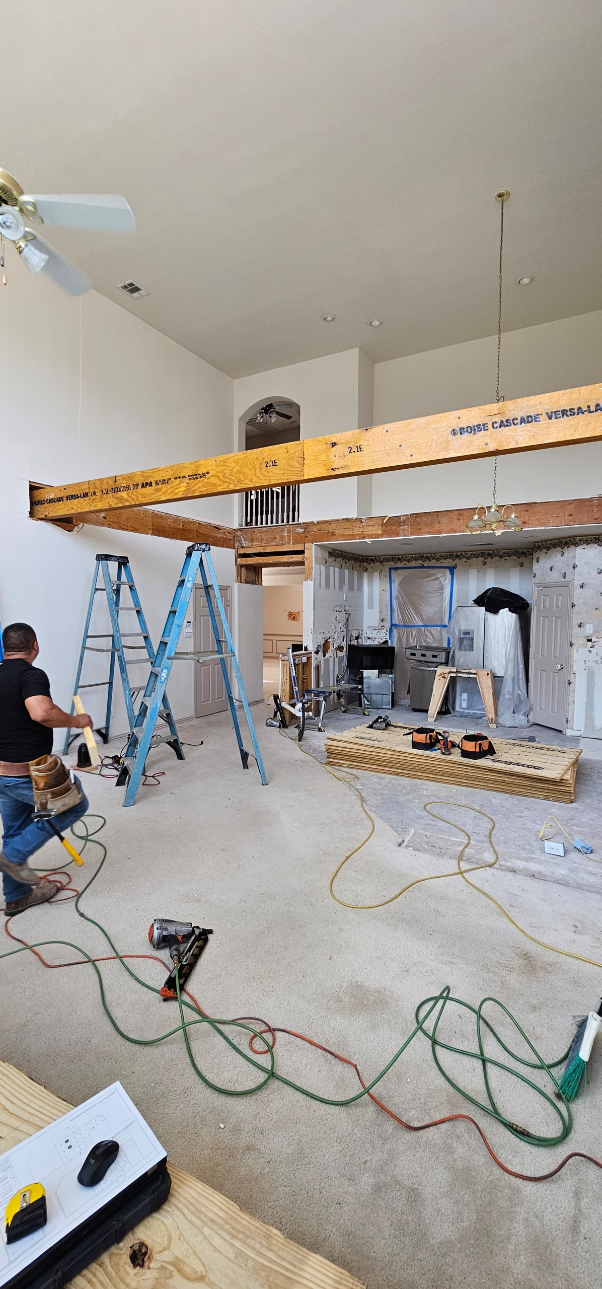 FOX CROSSING KITCHEN AND LIVING ROOM UPGRADE