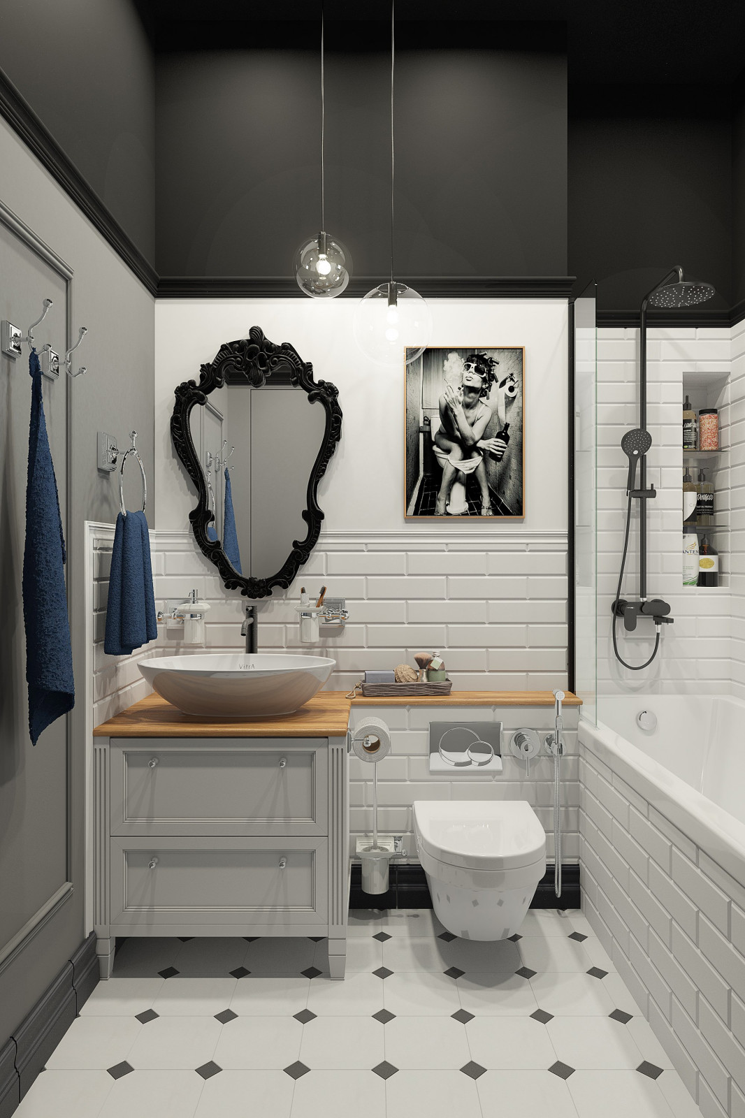 Ванная в сталинке