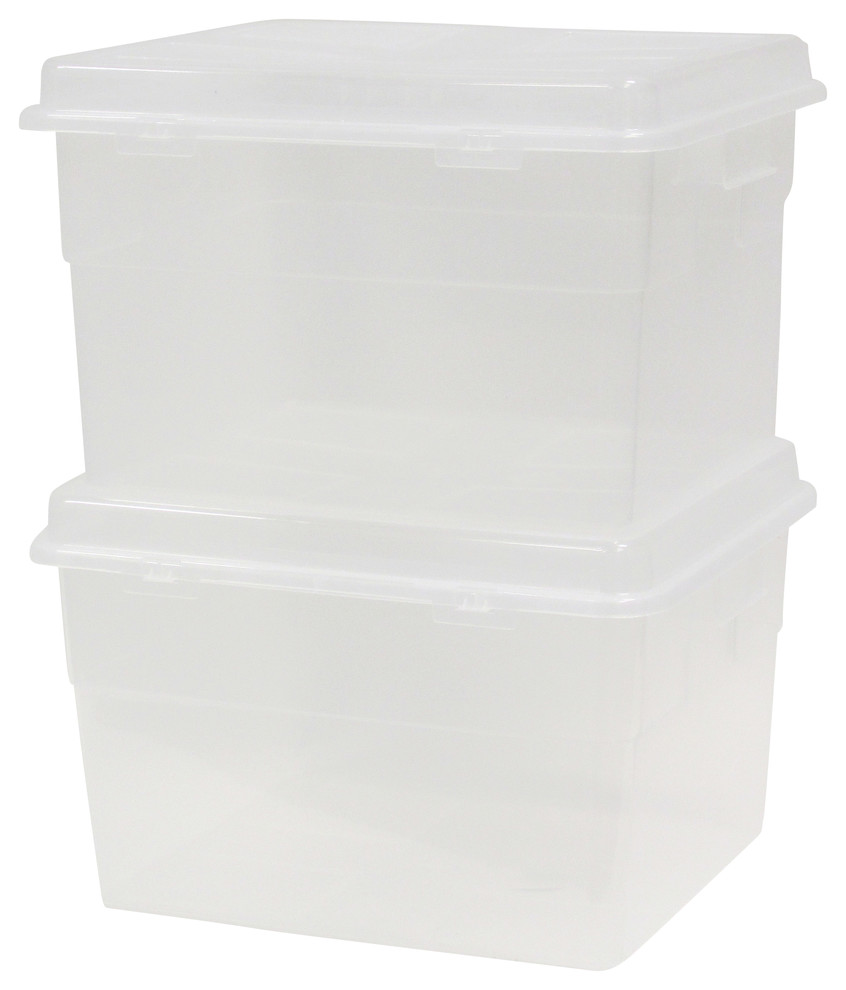 2-Piece Stuff and Tote Storage Boxes