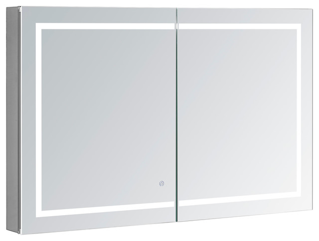 Aquadom Royale Plus Led Lighted Mirror Glass Medicine Cabinet 48 Aquadom Royale Plus Led Lighted Mirror