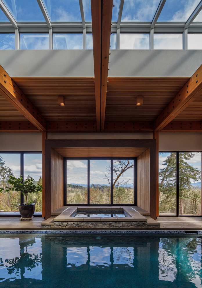 Pool - rustic pool idea