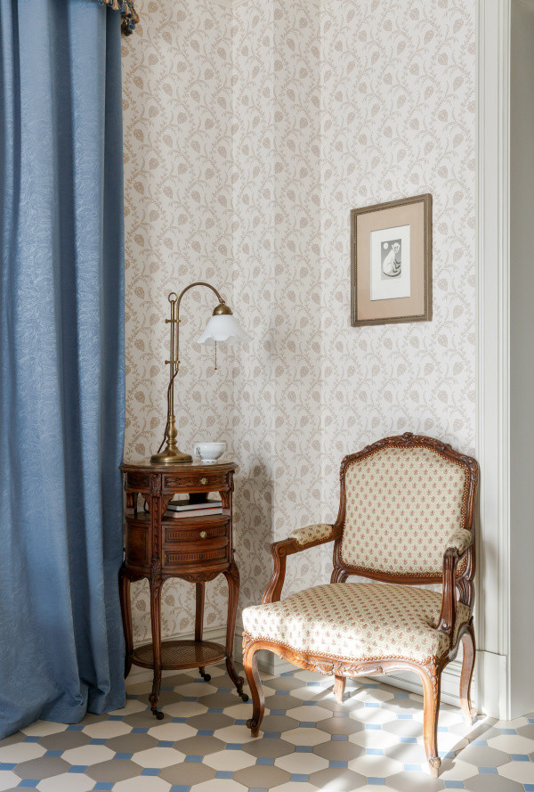 Интерьер дуплекса в поселке Бристоль Московская область часть. Левое крыло