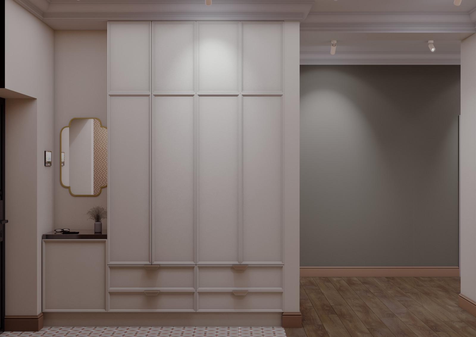 Эклектика в насыщенных оттенках