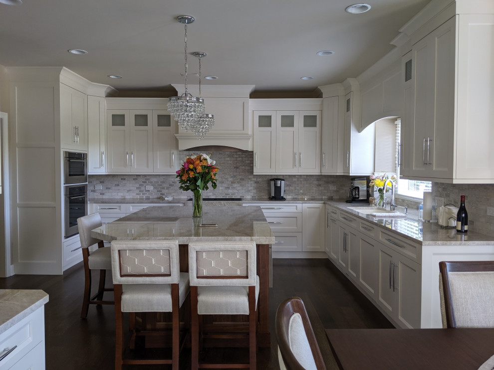 Kitchen - transitional kitchen idea in Chicago