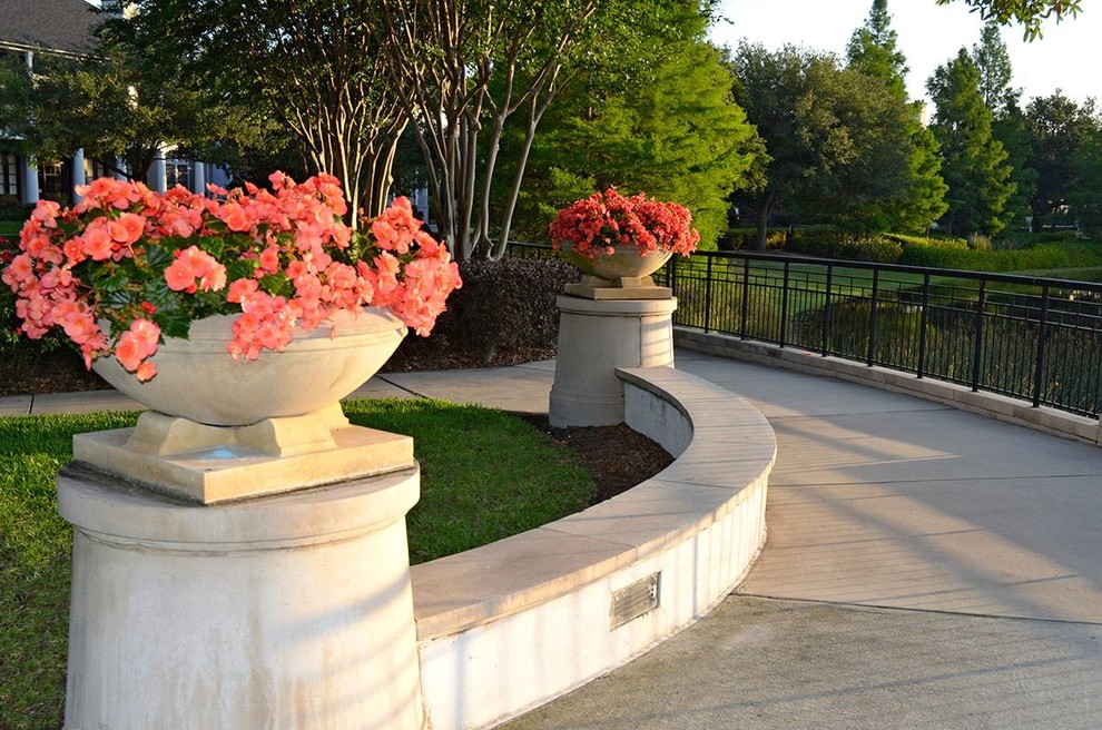 Inspiration for a large front yard landscaping.