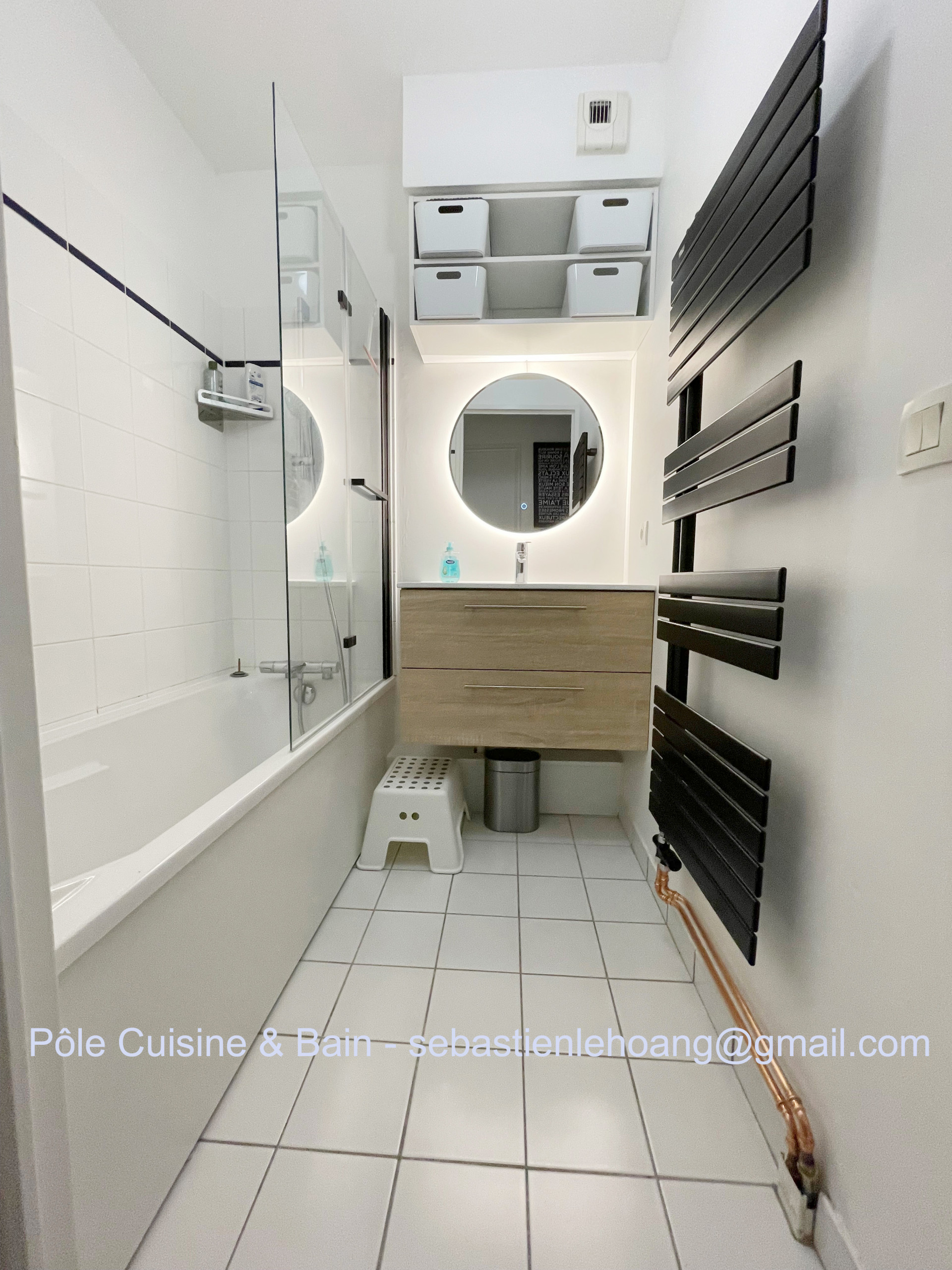SALLE DE BAIN FAMILIALE : remise à niveau pratique & esthétique