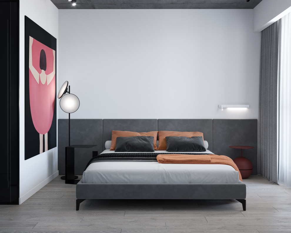 Квартира 77 м2 в современном стиле для творческих личностей