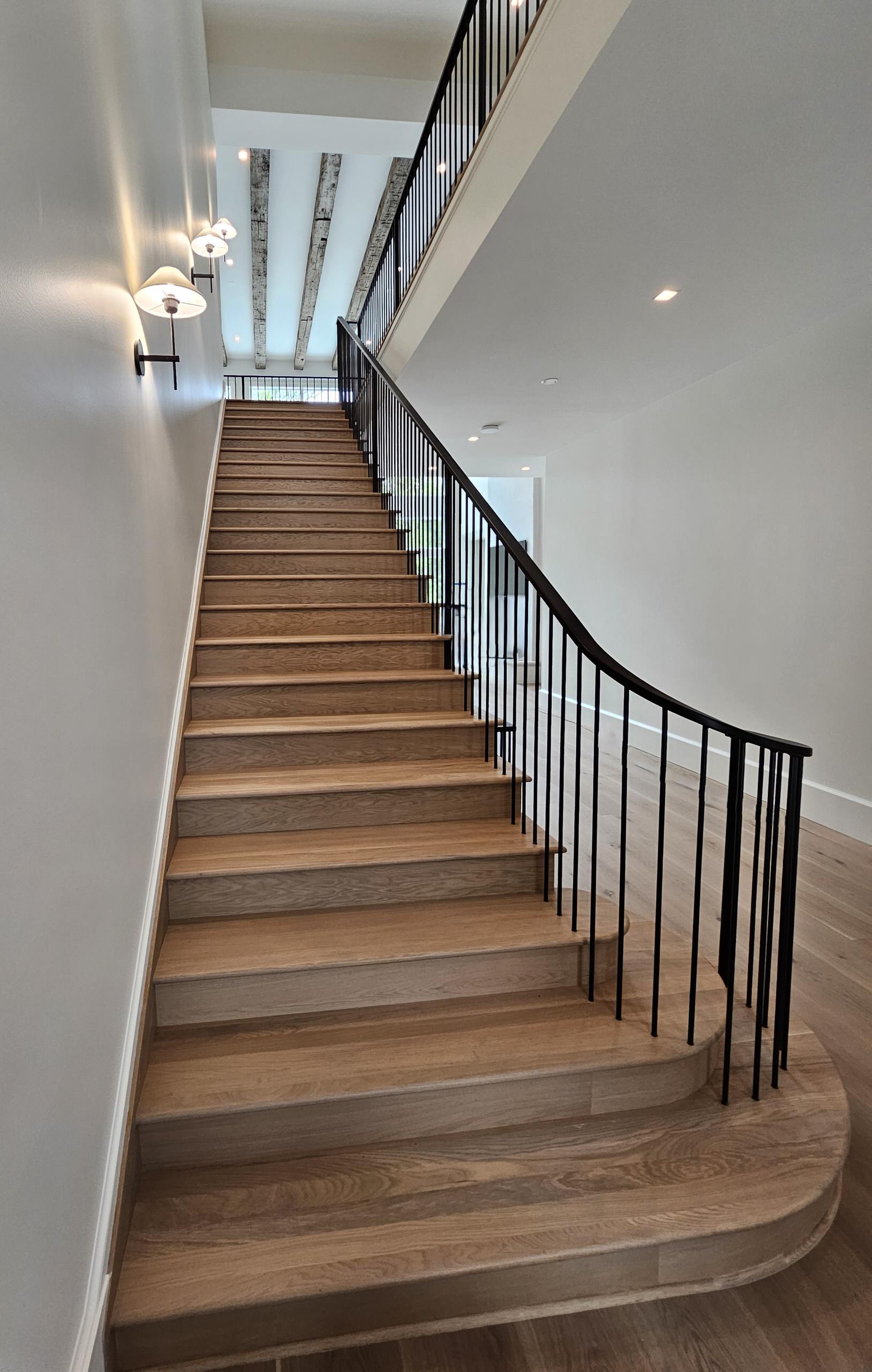 119_Remarkable White Oak Staircase, McLean, VA 22101
