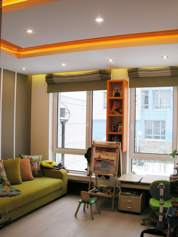 Квартира в Озерках. С-Пб. 200 кв.м. Современный стиль.