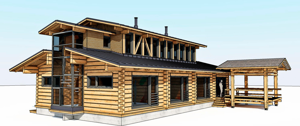 Лесная усадьба.