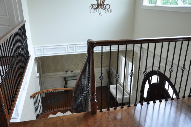 Ranch Renovation classique-escalier