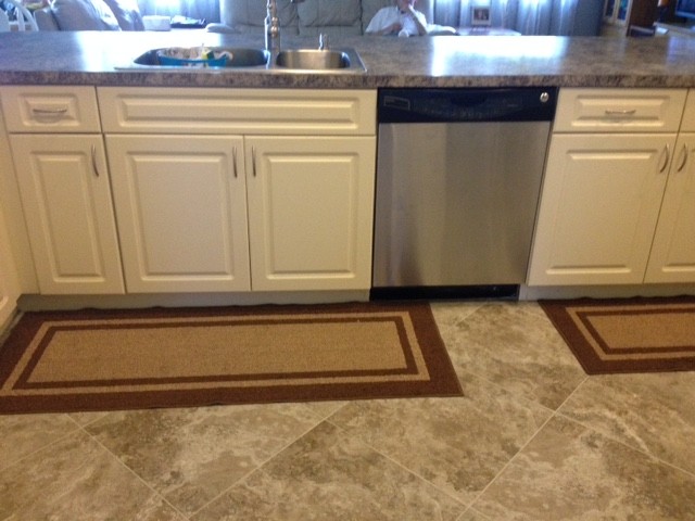 Stu's Kitchen Reface Cherry Slab Doors