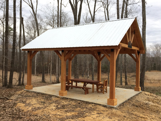 Custom Wood Pavilion Kits Traditional Patio San Francisco