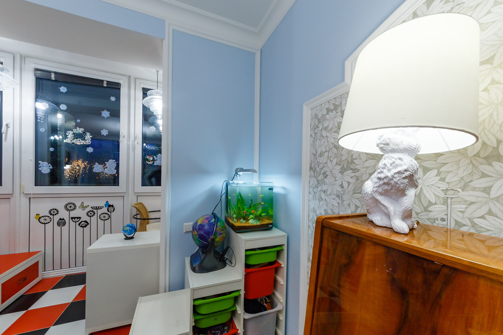 Зимний интерьер квартиры на Черной речке