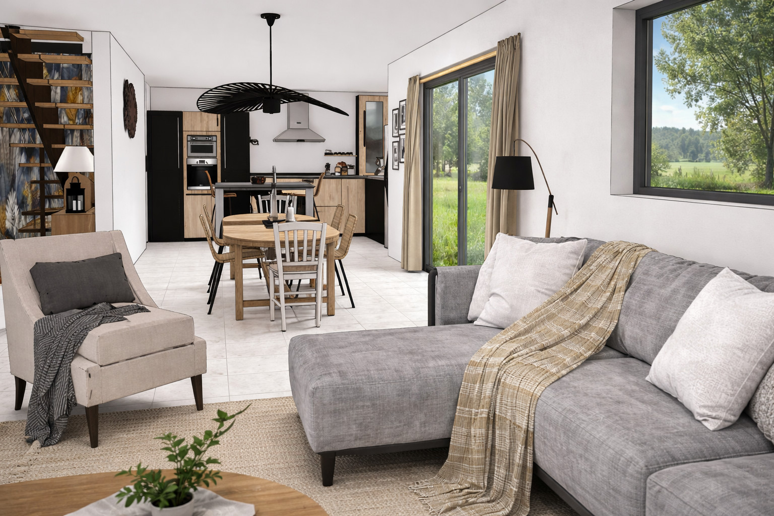 PROJET Aménagement d'une maison en vente