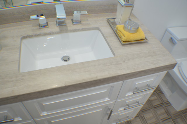 New Construction Home transitional-bathroom