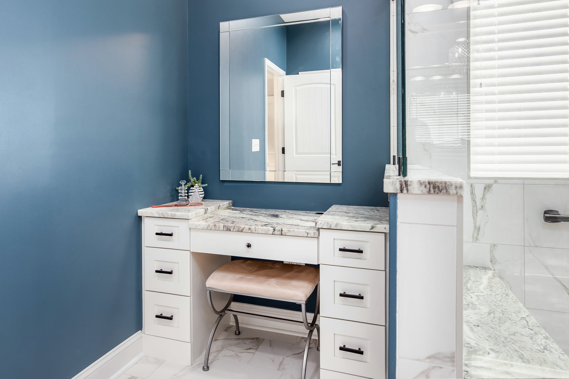 Blue Beautiful Bathroom