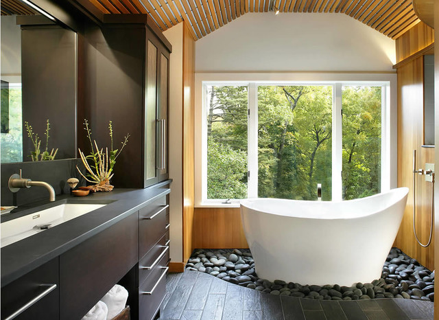 Cabuchon Baths contemporary-badrum