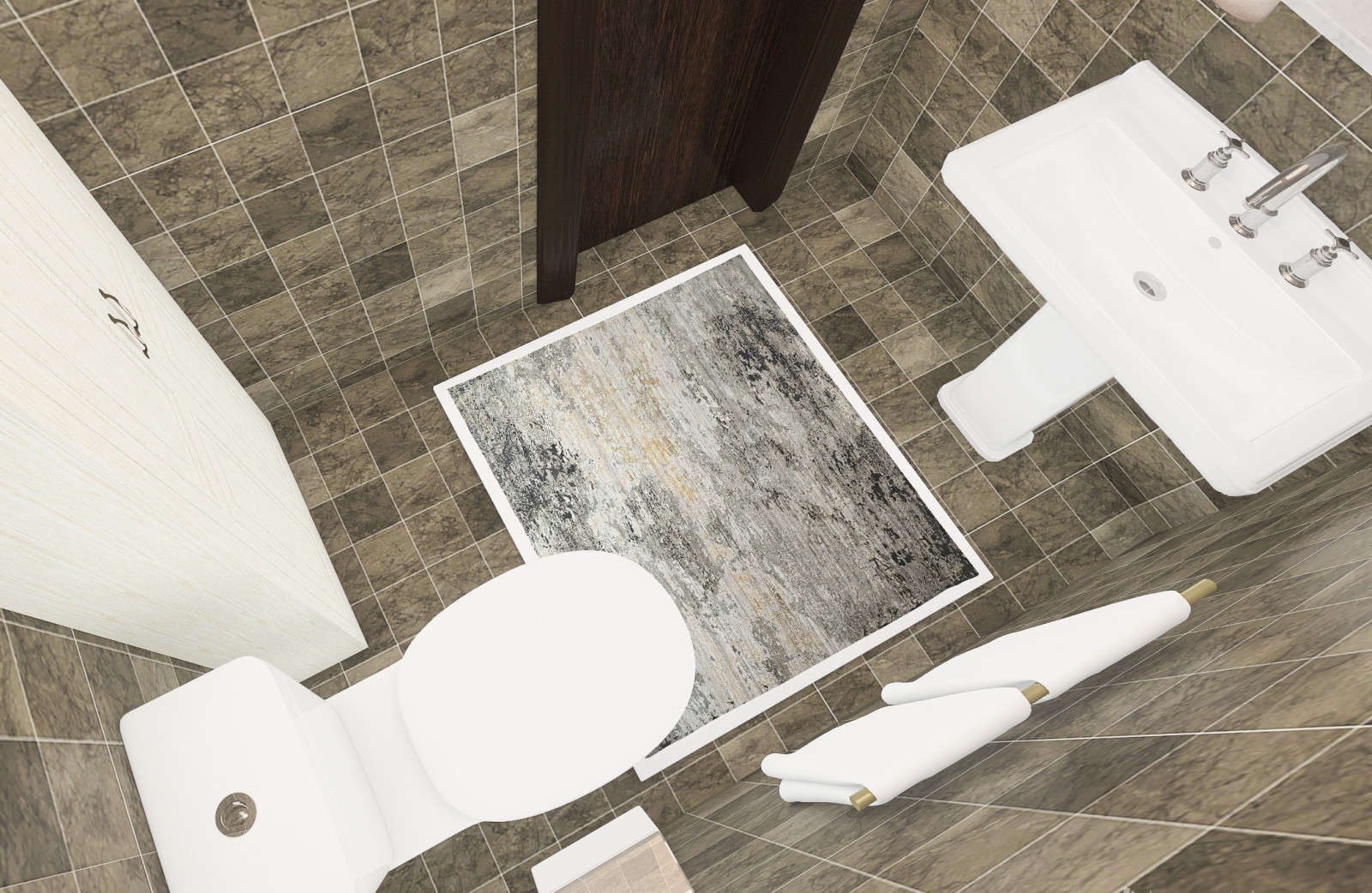 Проект moi aussi 3-х комнатная квартира