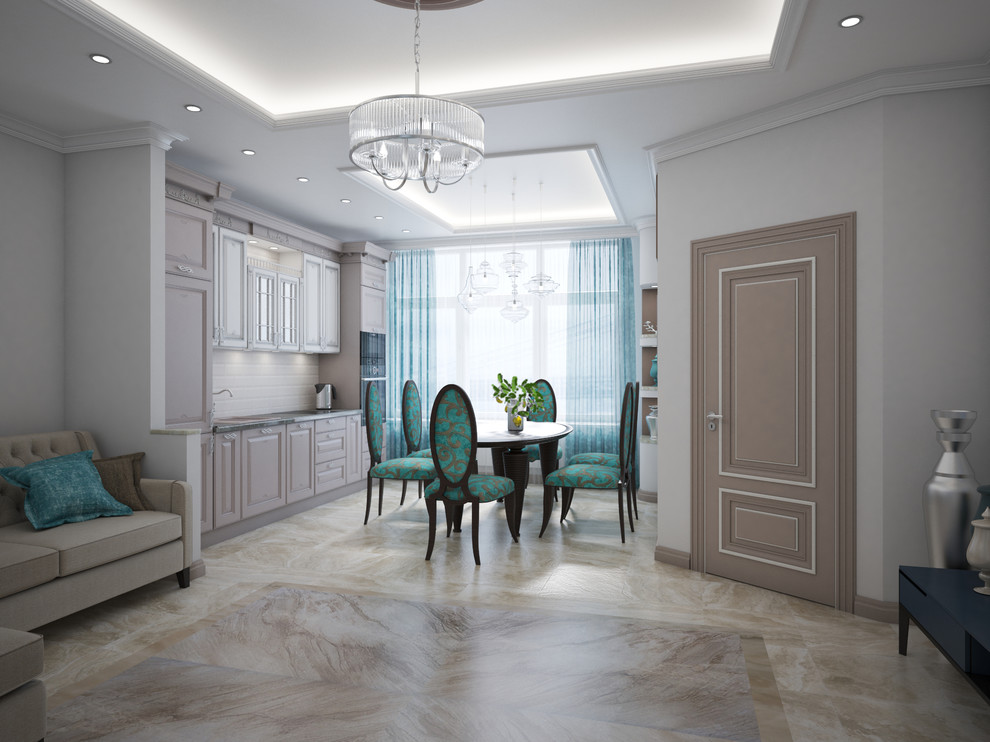 Дизайн-концепция однокомнатной квартиры в Москве