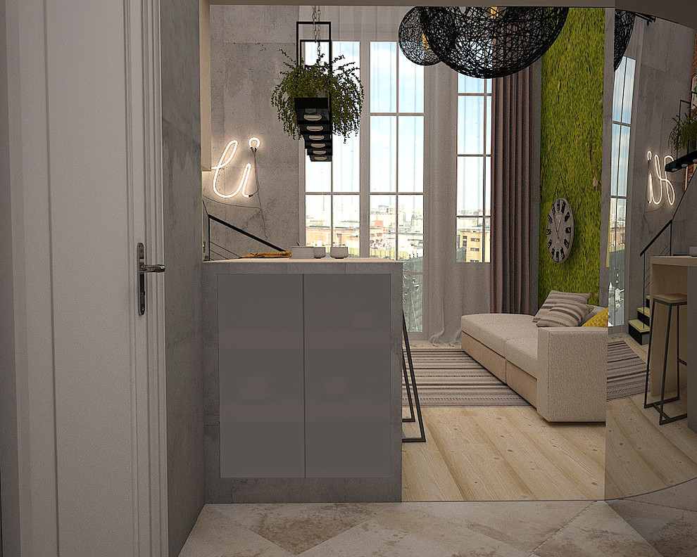 Квартира с мезонином