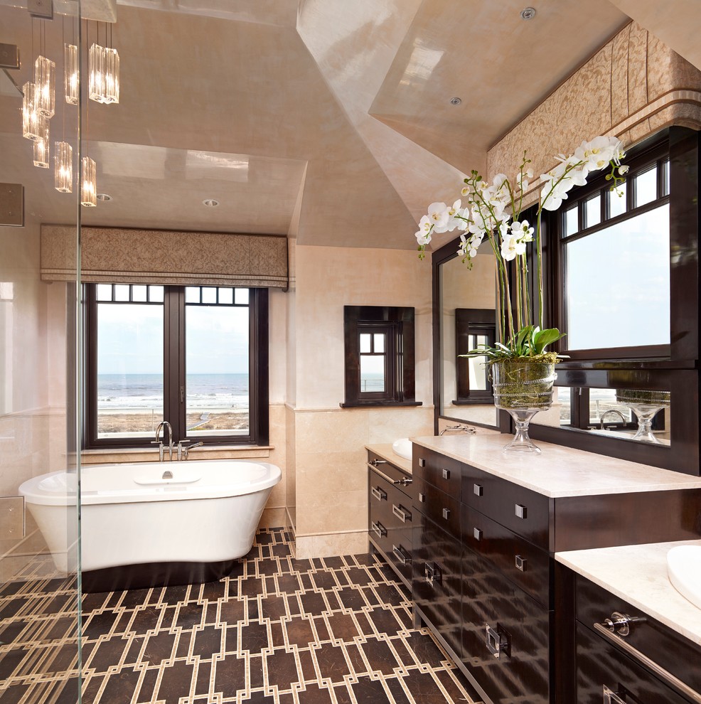 Inspiration for a contemporary bathroom in Charleston.