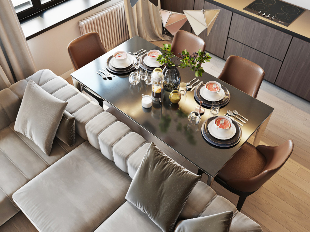 Квартира в современном стиле 87 м2