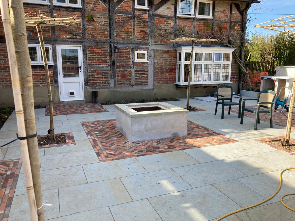 Old Meets New: A Modern Outdoor Kitchen