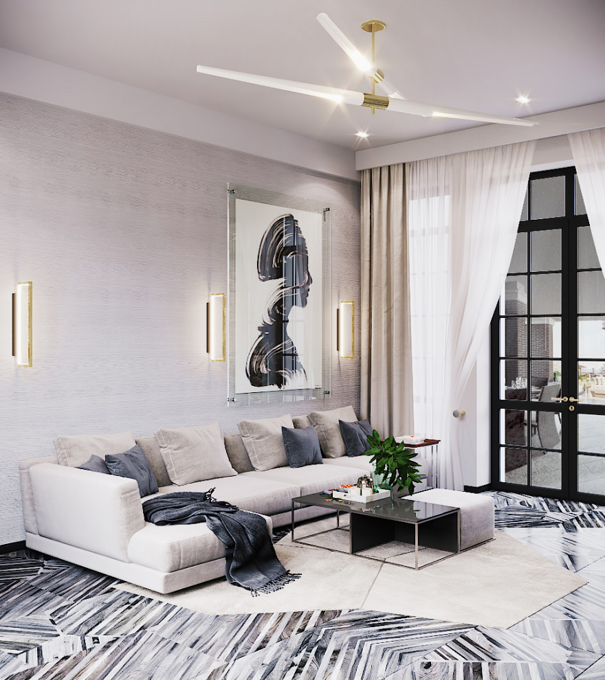 Дизайн-проект интерьера. Усадьба Каменка.