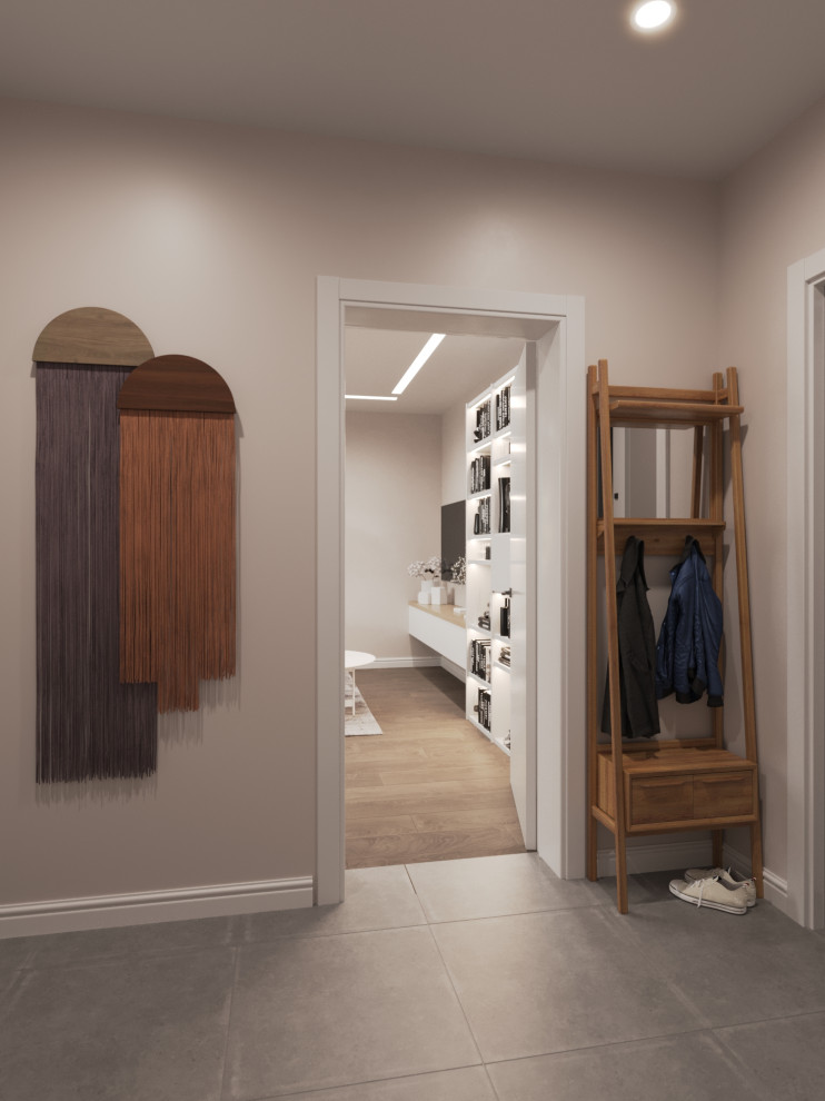 Интерьер однокомнатной квартиры в стиле Бохо