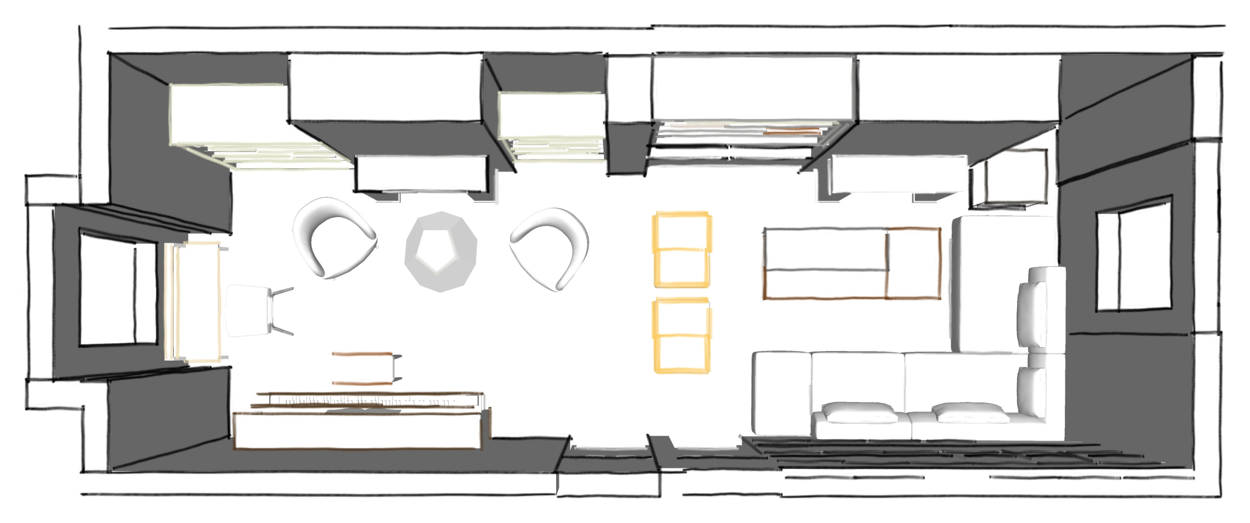 Living room Design Proposal