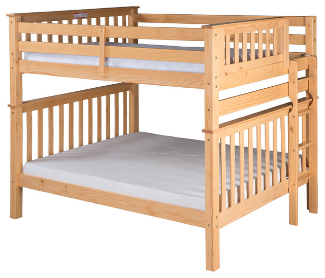 Santa Fe Mission Tall Bunk Bed Full Over End Ladder Santa Fe Mission Tall Bunk Bed Full Over End Ladder Contemporary Beds By Camaflexi