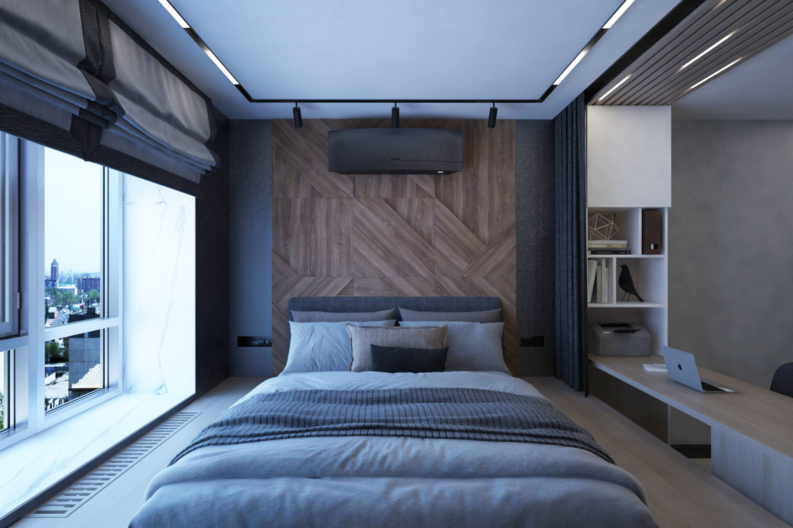 Брутальная квартира для студента, г.Самара