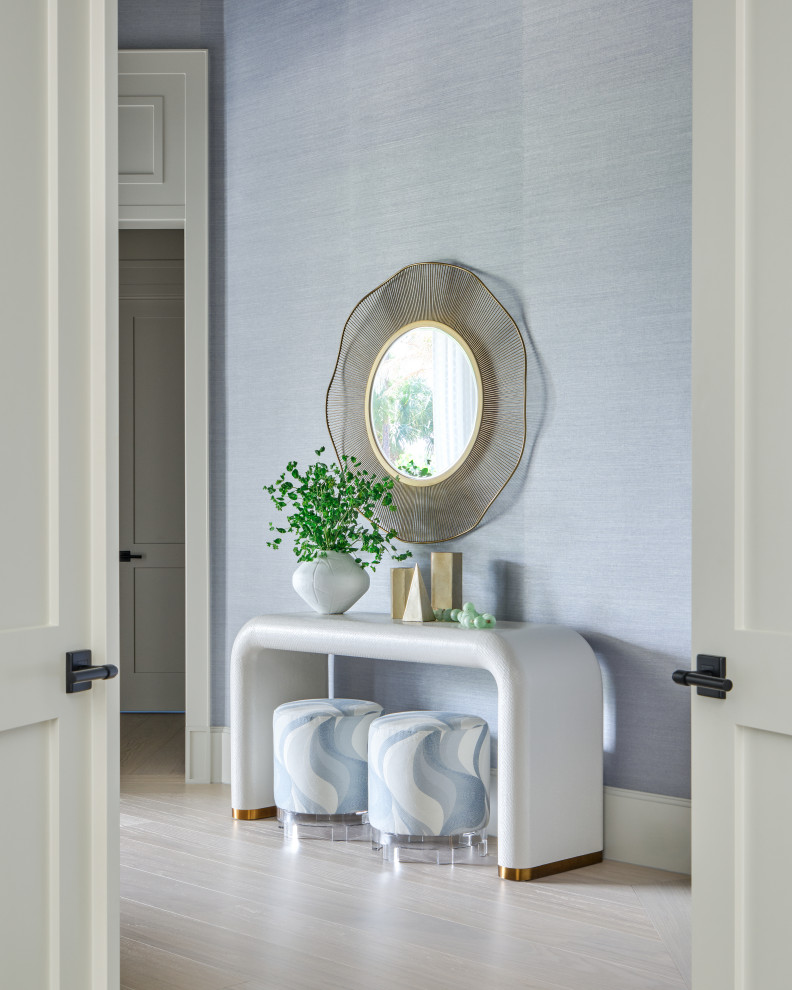 Home design - transitional home design idea in Miami