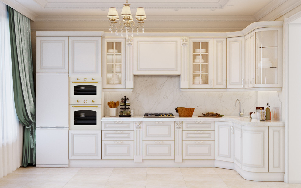 Современная классика в пастельных тонах. ЖК Рассказово, 100 кв.м.