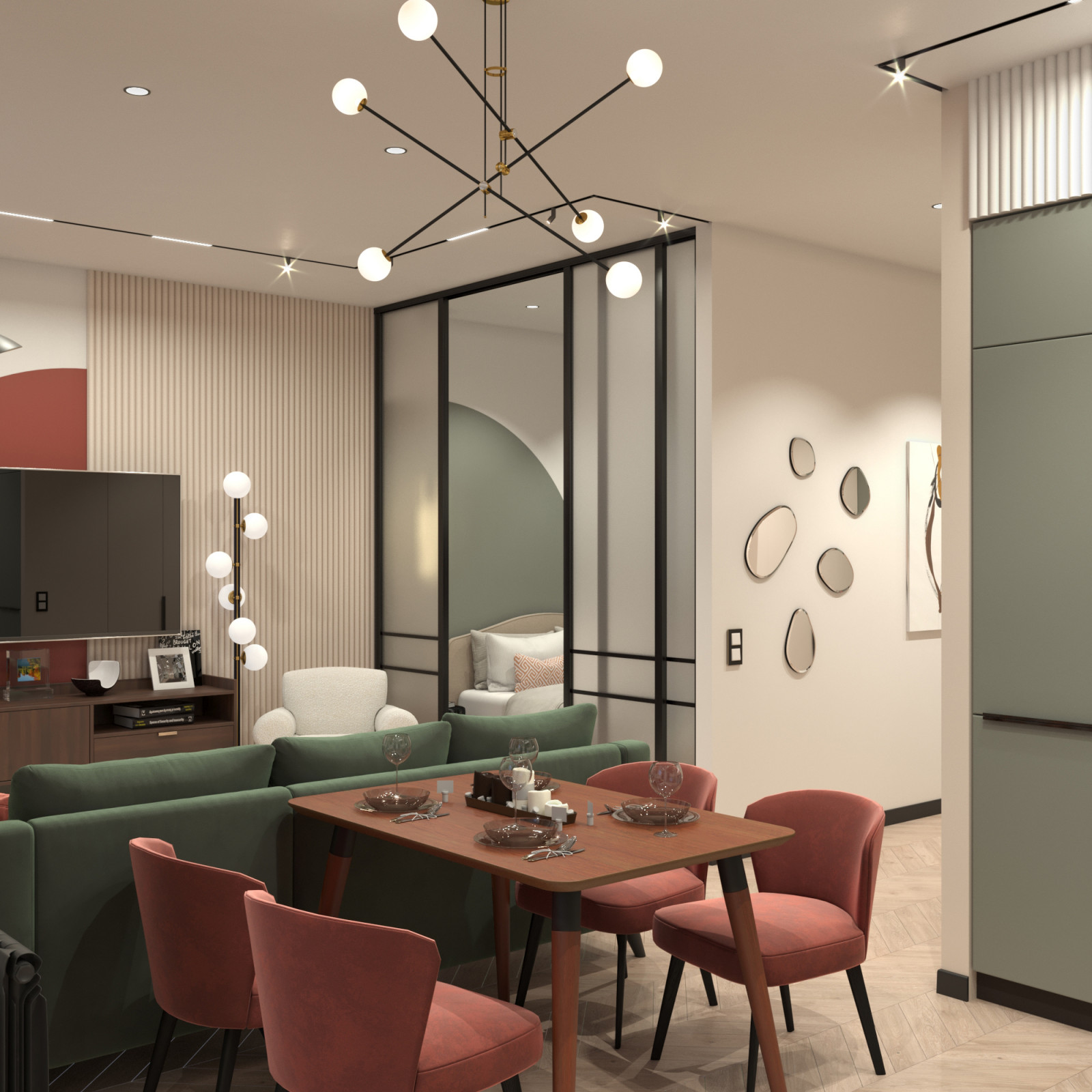 Кухня-гостиная