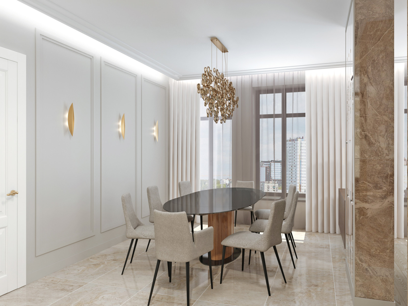 Неоклассика в ЖК СУББОТА Москва